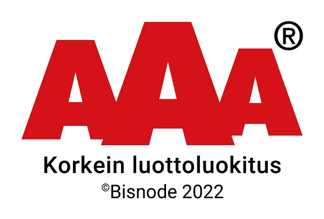 Korkein luottoluokitus 2022 -logo